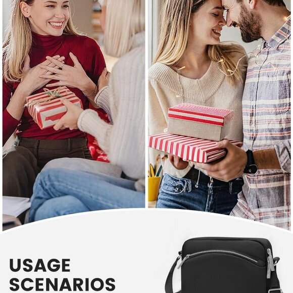 Small Crossbody Bag for Women, Trendy Casual Crossbody Purse Adjustable Strap, M - Picture 6 of 6